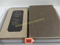 GROUP OF 2 FIRST EDITION BOOKS.