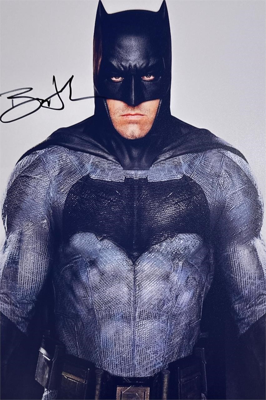 Autograph COA Batman Photo