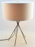 Modern Oiled Bronze Finish Table Lamp