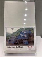 B.T.S. Cabin Creek Coal Tipple S Scale Model Kit