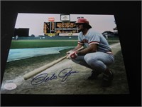 Pete Rose signed 8x10 photo JSA COA