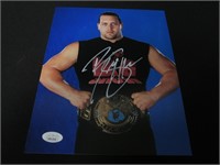 Big Show WWE signed 8x10 photo JSA COA