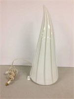 Mid Century Italian glass table lamp