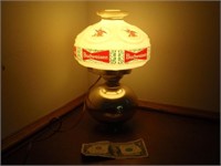 Vintage Budweiser Lighted Sconce - Works Great