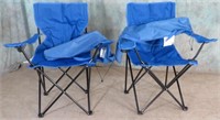 2 -ACADEMY OUTDOOR FOLDING CHAIRS