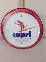 Capri super slims clock