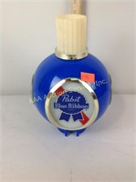 Pabst blue ribbon beer lamp cover