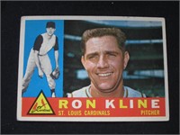 1960 TOPPS #197 RON KLINE CARDINALS