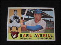 1960 TOPPS #39 EARL AVERILL CHICAGO CUBS