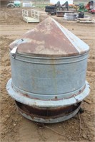 Galvanized Pig Feeder, Approx 42"x54"