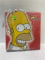 Simpsons mania trading card binder