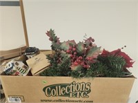 Box of Christmas Items