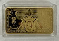 $2 BILL 1/2oz CERTIFICATE BAR