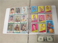 Binder of Vintage Basketball Cards - As Shown