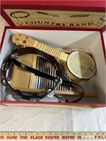 Country Music Kit  - Banjo, Tamborine