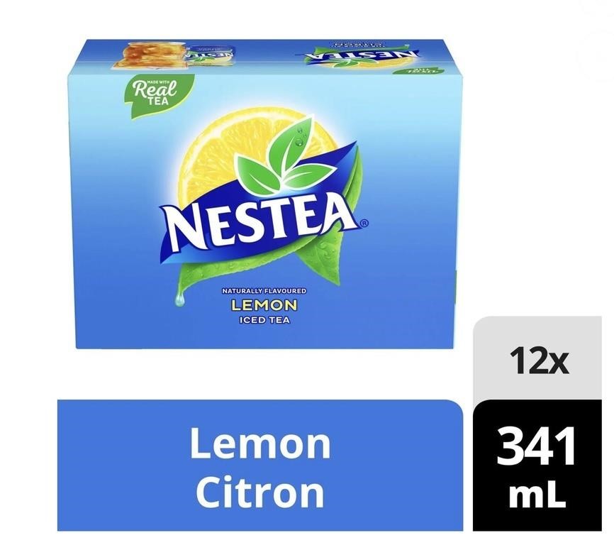 B/B 04/03/2024 12 Pack NESTEA Lemon 341mL Cans,