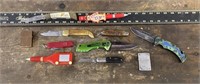 Group of Estate Knives & Lighters