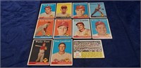 (11) 1958 Topps Baseball Cards