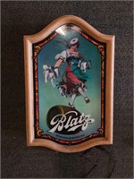 Blatz lighted sign