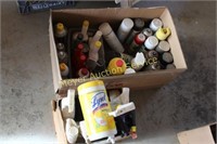Spray paints, cleaners & automotive additives