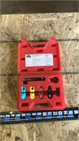 Fuel and transmission line disconnect tool set