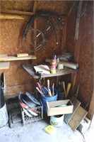 Contents of Front Corner Of Shed