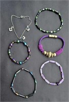 (6) BRACELETS