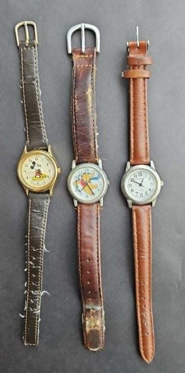 (3) LADIES WATCHES