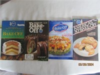 Pillsbury Lot Of 4 Bake Off Winning Recipes