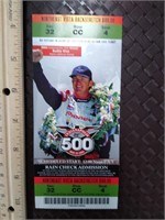 Indy 500 Ticket 89th Race 2005