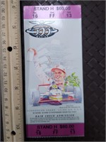 Indy 500 Ticket 84th Race 2000