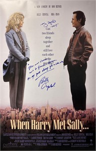Autograph When Harry Met Sally Poster