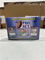 2022 Pro Set Metal Football Hobby Sealed