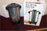 Westbend 30 Cup Coffee Maker / Boxed