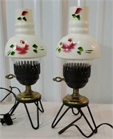 Pair of retro table lamps