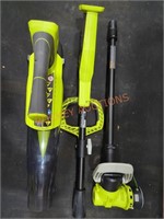 18v cordless string trimmer and blower kit