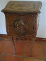 Handpainted Tobacco cabinet