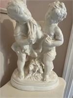 Sculpture of Two Children