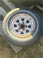 5 Hole Rim with 13 inch tire