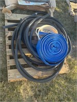 Water Hose, Light Chain, Hose with Clamps