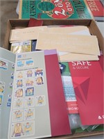 Delta Airline safety flyers and stickers