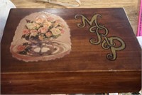 Nice painted wooden box