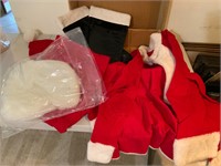 Christmas Corduroy Santa Claus Suit From Surplus