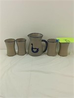 GREY POTTERY SET