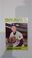 1964 Topps #152 Denver Lemaster Milwaukee Braves