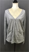 Nwt A/x Armani Exchange Merino Wool Long Cardigan