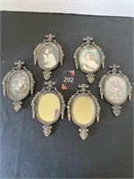 Vintage Italy Filigree Framed Pictures & Mirrors