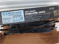 BAL light trailer stabilizing jacks, new