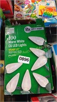100 WARM LIGHT C6 LED LIGHTS