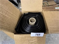 Full Box of Black Plastic Sheeting